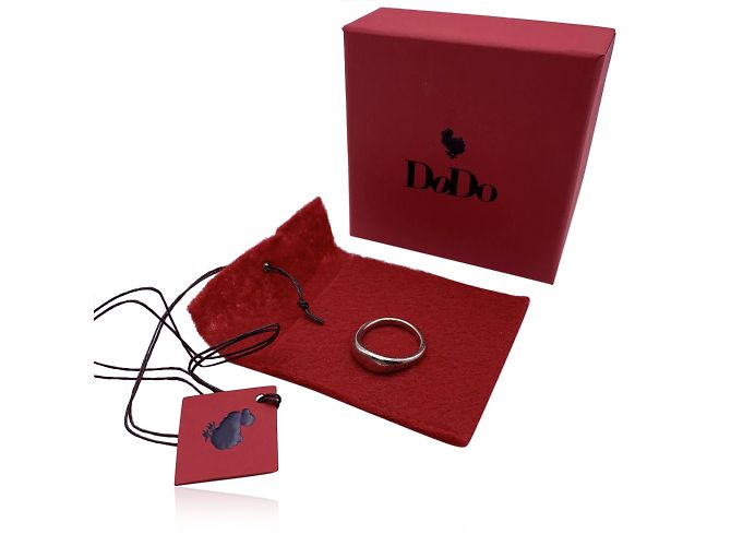 Dodo Pomellato Sterlingsilber 925 Versprechen Sie Unisex-Ringgröße 10 US - Ansicht 6