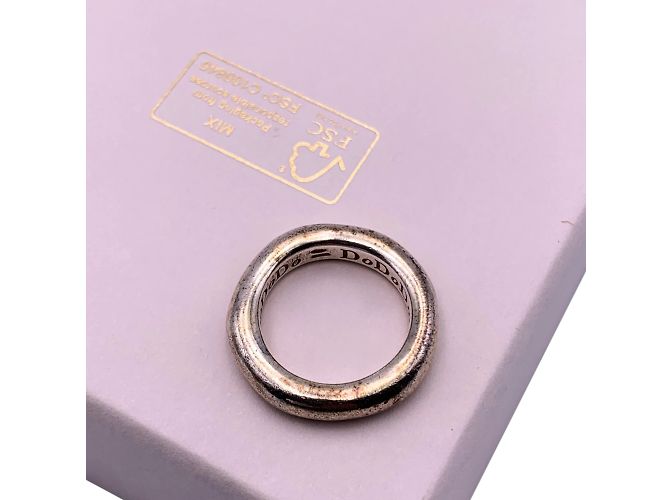 Dodo Pomellato Sterlingsilber 925 Unregelmäßige Ringgröße von Essentials 5 3/4 US - Ansicht 3