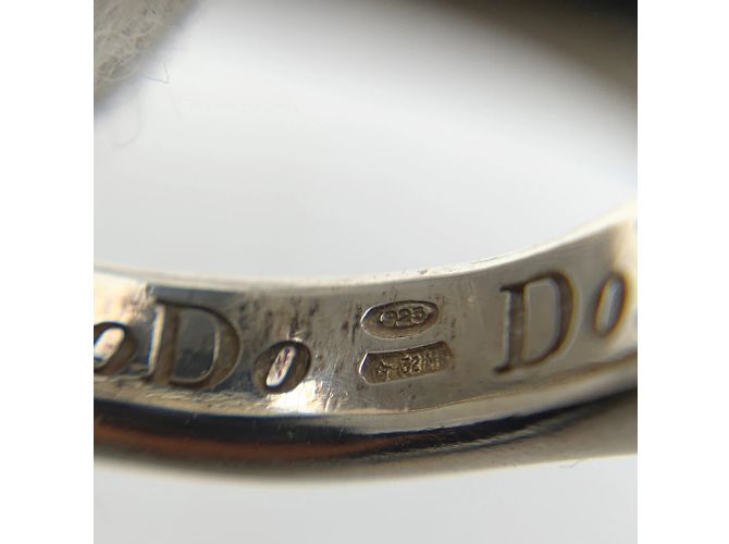 Dodo Pomellato Sterlingsilber 925 Unregelmäßige Ringgröße von Essentials 5 3/4 US - Ansicht 4