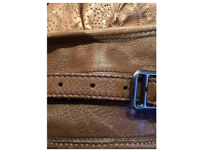 Burberry Avondale lasergeschnittene Hobo-Tasche Braun Kastanie - Ansicht 15