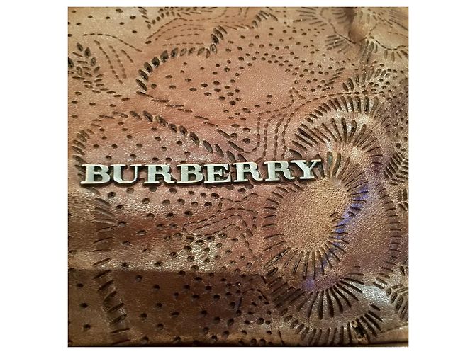 Burberry Avondale lasergeschnittene Hobo-Tasche Braun Kastanie - Ansicht 16