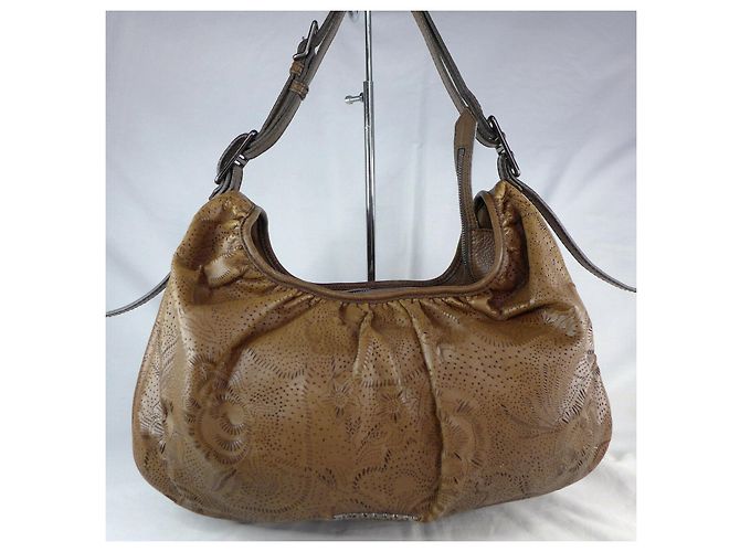 Burberry Avondale lasergeschnittene Hobo-Tasche Braun Kastanie - Ansicht 2