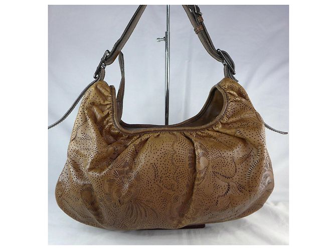 Burberry Avondale lasergeschnittene Hobo-Tasche Braun Kastanie - Ansicht 3