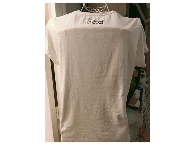 Maglietta Karl Lagerfeld Choupette Bianca Cotone Bianco - vista 2