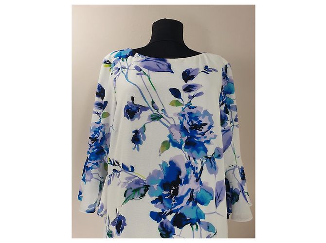 Joseph Ribkoff Blumenkleid aus Polyester Mehrfarben - Ansicht 2