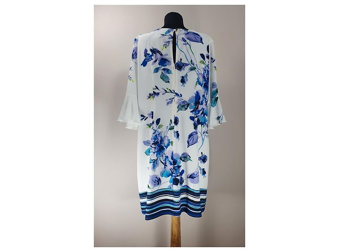 Joseph Ribkoff Blumenkleid aus Polyester Mehrfarben - Ansicht 4
