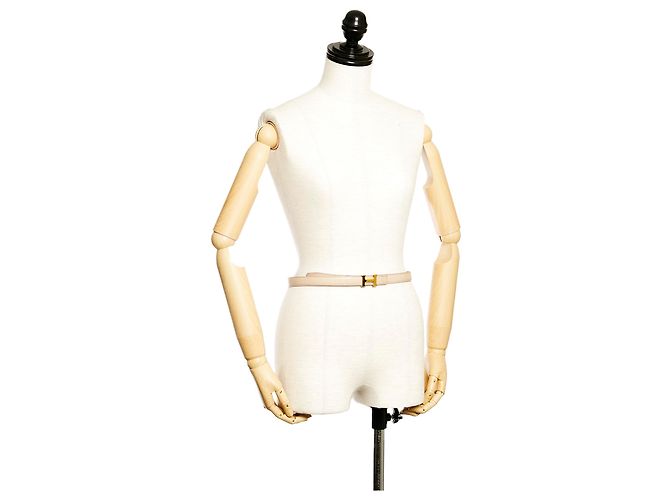 Hermès Hermes Brown Constance Ledergürtel Braun Beige Golden - Ansicht 6