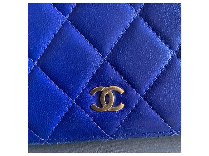 Chanel Timeless Classique wallet Blue - view 11