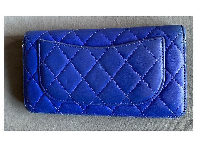 Chanel Timeless Classique wallet Blue - view 2