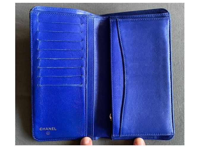 Chanel Timeless Classique wallet Blue - view 3