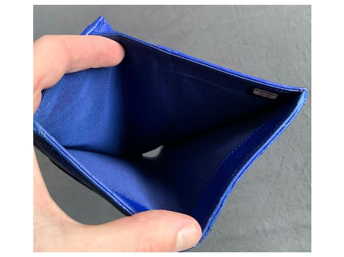 Chanel Timeless Classique wallet Blue - view 5