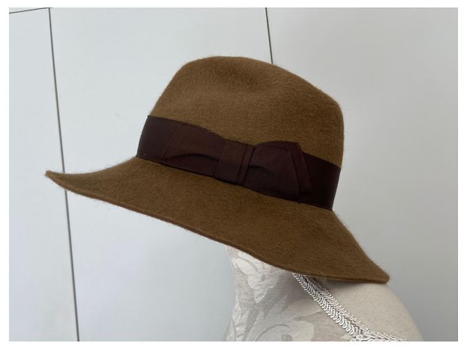 Autre Marque MOTSCH Hut für HERMES Grün Khaki - Ansicht 4