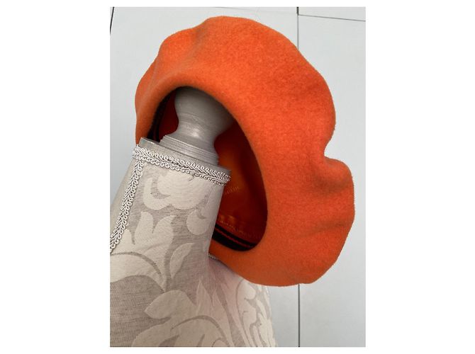 boina hermès Naranja - vista 6