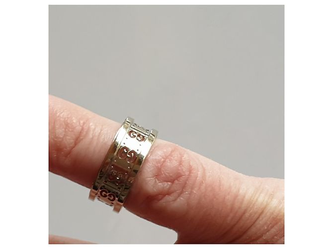 Gucci Gg Drehring Weißgold 750/000 Silber - Ansicht 2