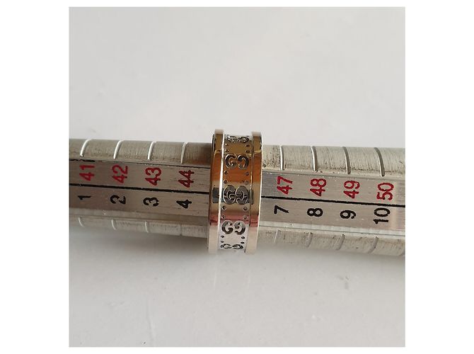 Gucci Gg Drehring Weißgold 750/000 Silber - Ansicht 4
