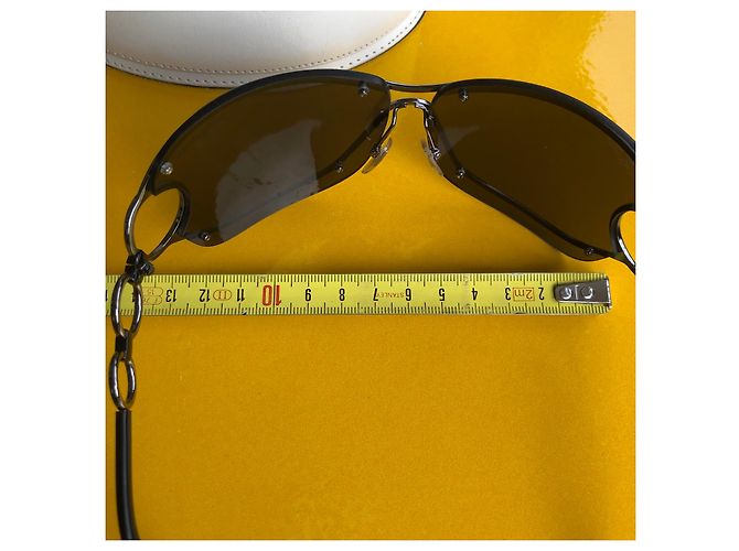 Gafas de sol Yves Saint Laurent Metálicas de Acero Metálico - vista 10