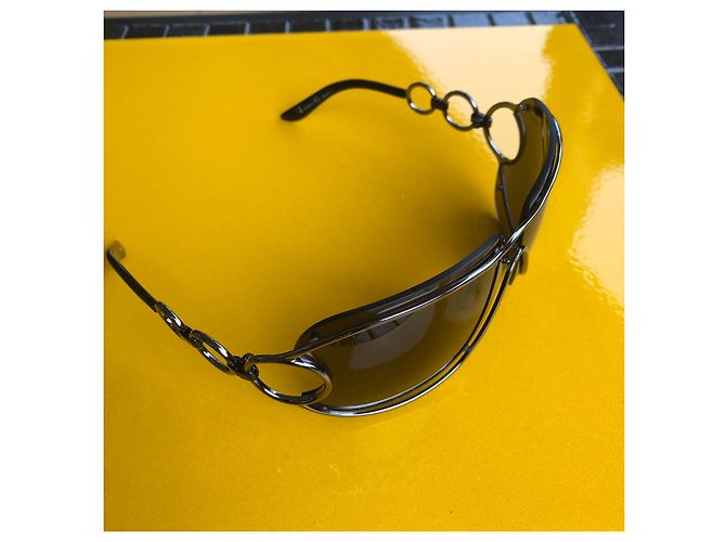 Gafas de sol Yves Saint Laurent Metálicas de Acero Metálico - vista 3