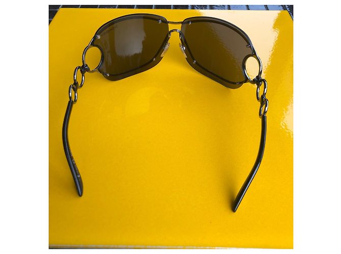 Gafas de sol Yves Saint Laurent Metálicas de Acero Metálico - vista 7