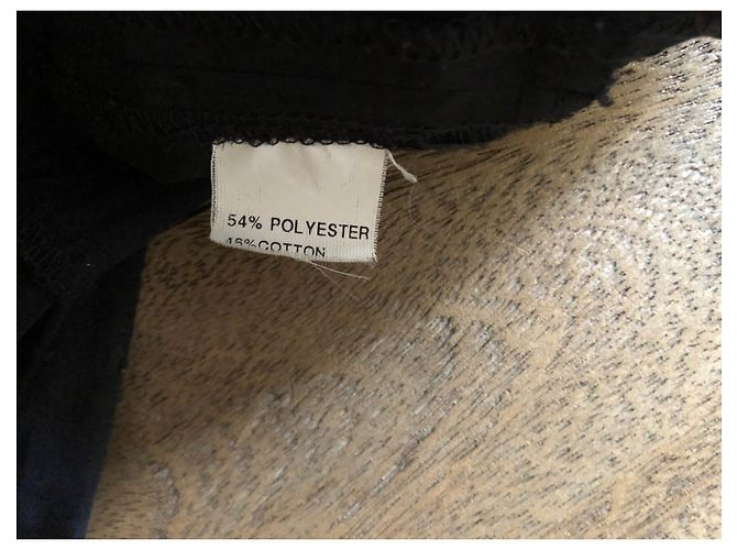 Schwarzer Rüschenrock Adolfo Dominguez Polyester und Baumwolle T. 36 - Ansicht 4