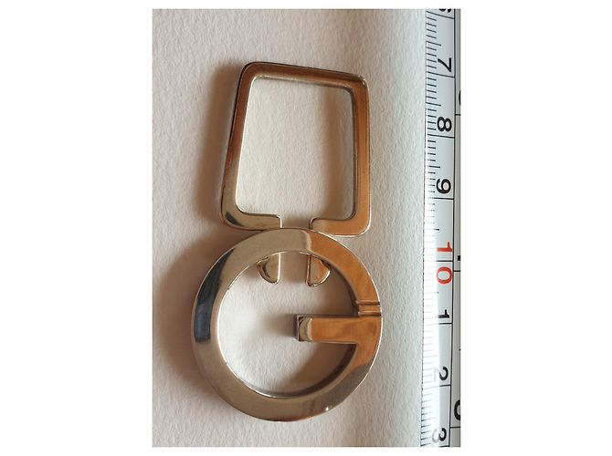 Vintage Gucci key ring in solid silver 925 Silvery - view 3