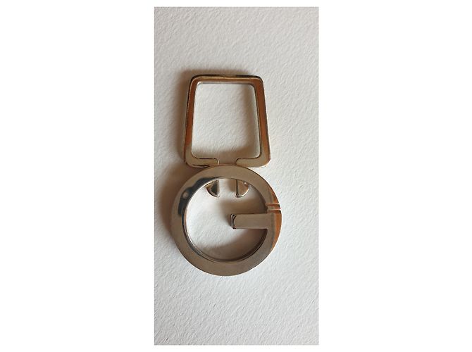 Vintage Gucci key ring in solid silver 925 Silvery - view 4
