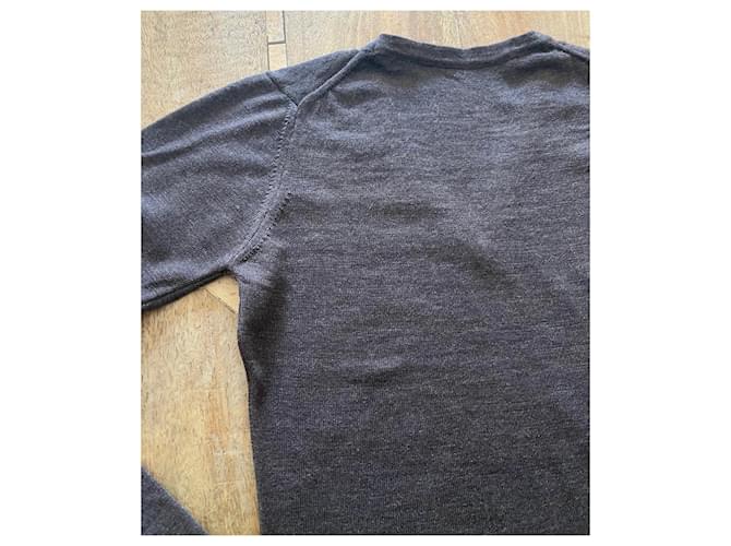 Brauner Scorched-Earth-Pullover - John Smedley - T. 36 Dunkelbraun - Ansicht 5