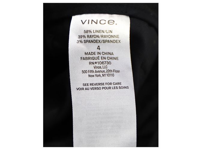 PANTALONES CARGO VINCE Negro - vista 4