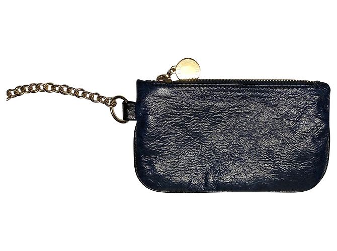 Stella Mc Cartney Borsa Tote Stella McCartney con Portafoglio in Ecopelle Blu - vista 11