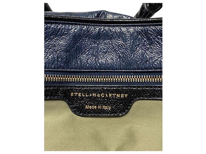 Stella Mc Cartney Borsa Tote Stella McCartney con Portafoglio in Ecopelle Blu - vista 5