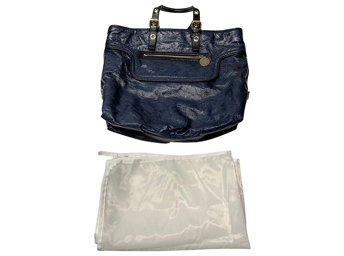Stella Mc Cartney Borsa Tote Stella McCartney con Portafoglio in Ecopelle Blu - vista 8