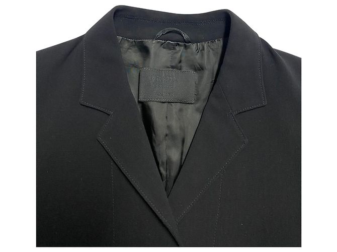 Conjunto de terno e saia Prada em lã preta - vista 17