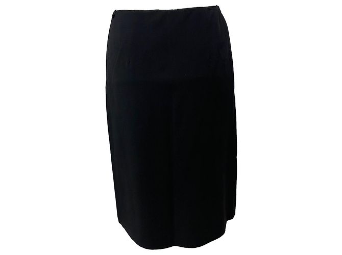 Conjunto de terno e saia Prada em lã preta - vista 6