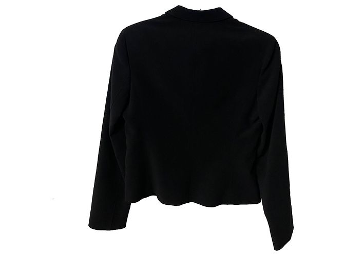 Conjunto de blazer e saia Prada em lã cinza - vista 17