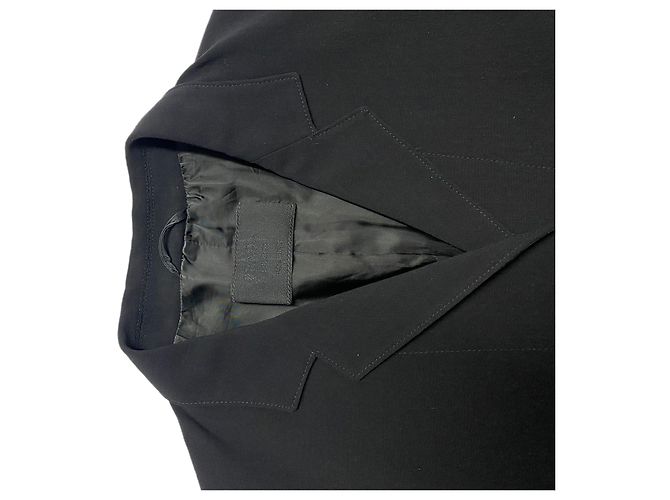 Conjunto de blazer e saia Prada em lã cinza - vista 18