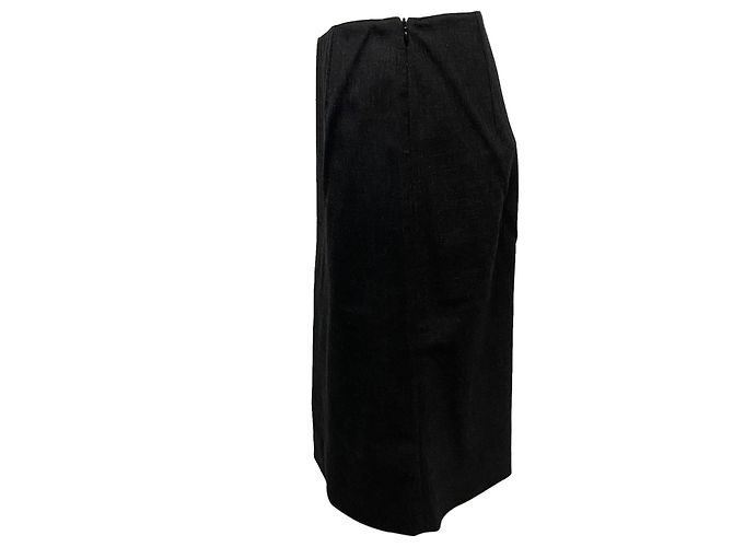 Conjunto de blazer e saia Prada em lã cinza - vista 5