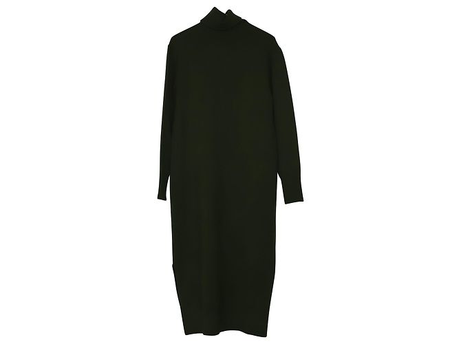 VESTIDO JOSEPH SALLY DE LANA SUAVE VERDE - vista 4