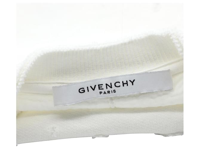 Moletom Afligido Givenchy em algodão branco - vista 3