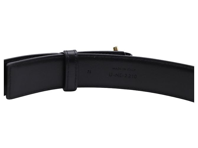 Céline Cintura Celine in Pelle di vitello Nero - vista 3