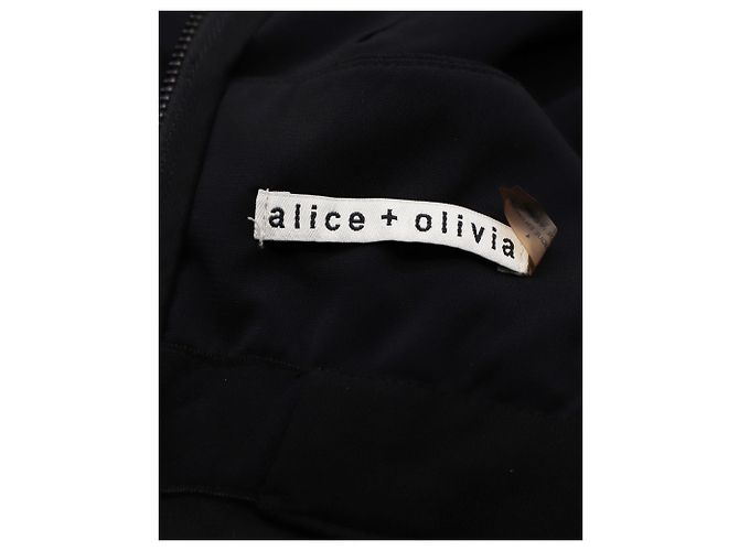 MONO Alice + Olivia en viscosa negra Negro - vista 6