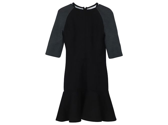 Fendi Minikleid aus schwarzer Wolle - Ansicht 4
