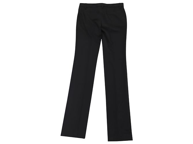 Calça Formal Dolce & Gabbana em Seda Artificial Preto - vista 2