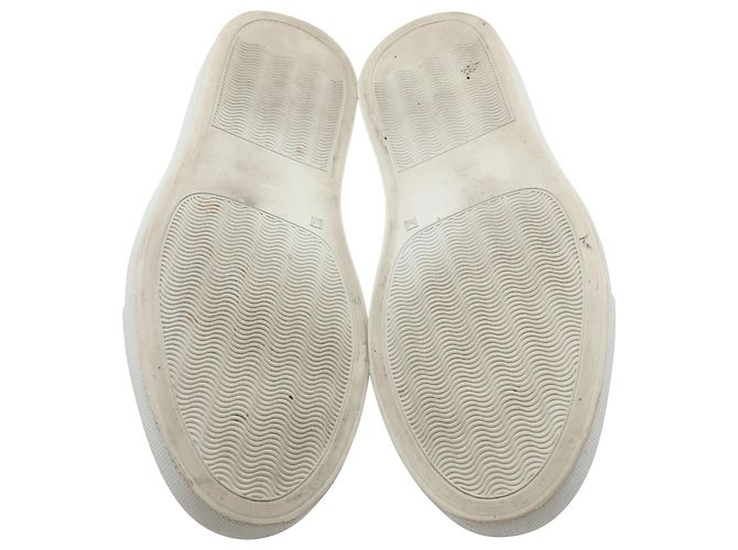 Sneakers Givenchy Bambi Skate in Pelle Nera Nero - vista 5
