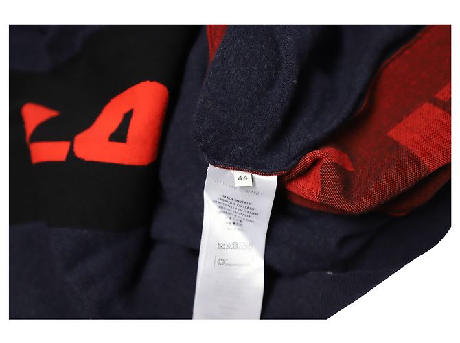 Stella Mc Cartney Stella McCartney – All is Love – Übergroßer Pullover aus marineblauer Wolle - Ansicht 8