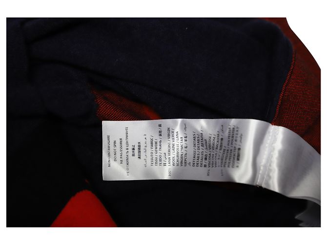 Stella Mc Cartney Stella McCartney – All is Love – Übergroßer Pullover aus marineblauer Wolle - Ansicht 9