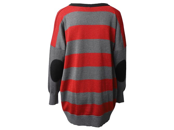 Iceberg Sparkly Stripe Pullover aus mehrfarbiger Baumwolle - Ansicht 3