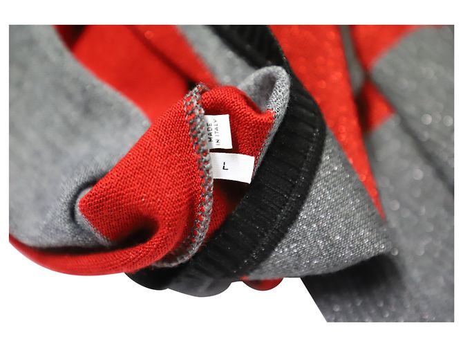 Iceberg Sparkly Stripe Pullover aus mehrfarbiger Baumwolle - Ansicht 8