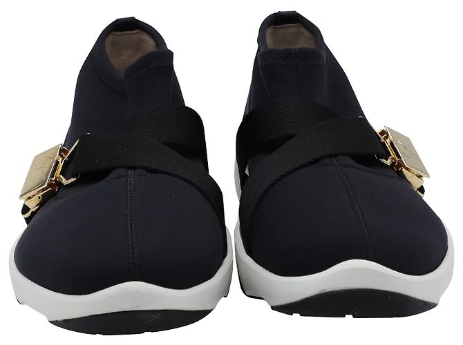 Giuseppe Zanotti Light Jump Sneaker aus schwarzem Neopren - Ansicht 5