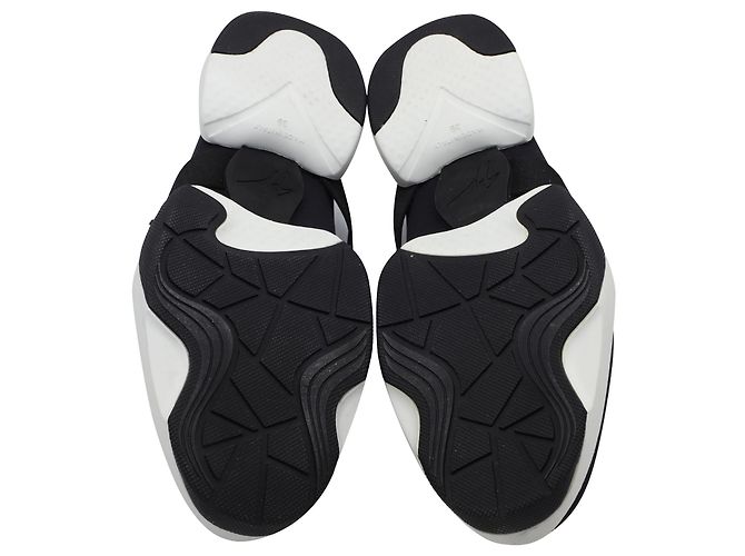 Giuseppe Zanotti Light Jump Sneaker aus schwarzem Neopren - Ansicht 7