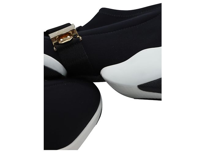 Giuseppe Zanotti Light Jump Sneaker aus schwarzem Neopren - Ansicht 9