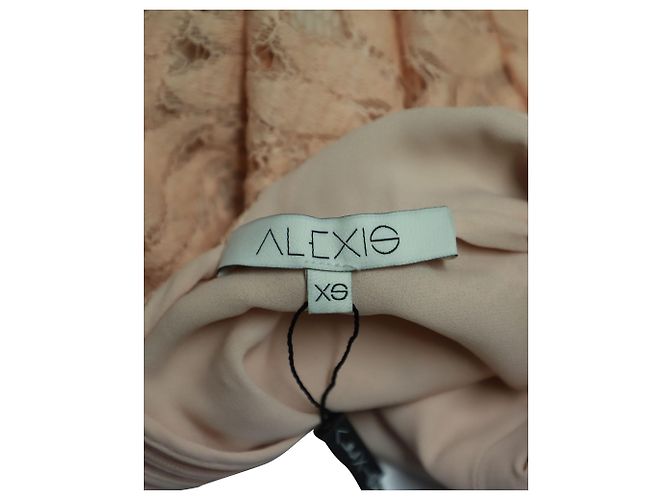 Alexis Sta. Lucia-Spitzenspielanzug aus rosa Baumwolle - Ansicht 3
